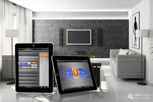 TS Bus iHome 智能家居控制系统界面设计